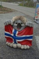 trol met Noorse vlag / Bron: ©ottergraafjes